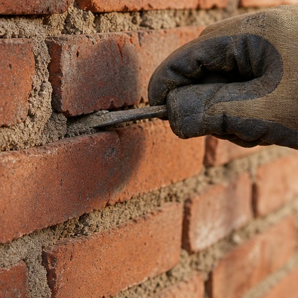 Regional maintenance worker performing local repairs — detail