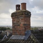 Elderly woman expressing opinions about chimneys