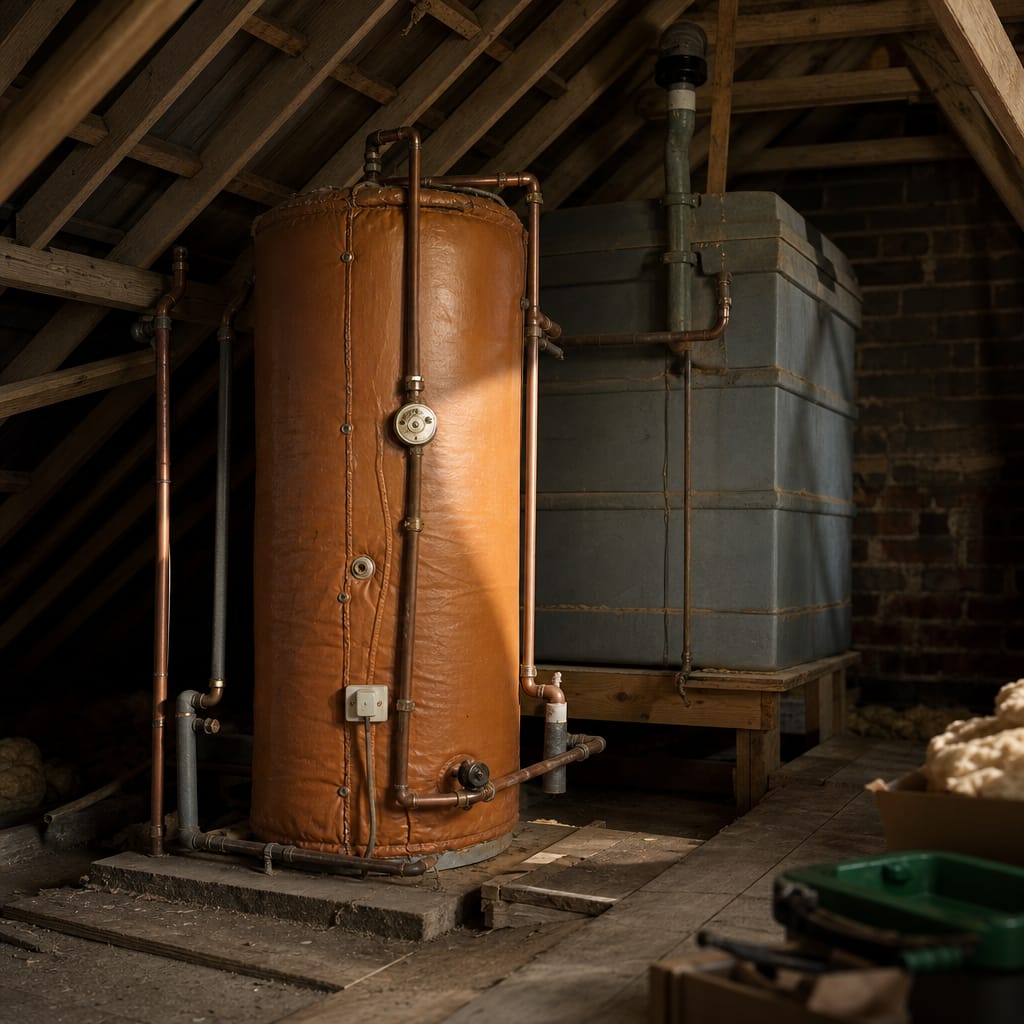 Broken heating system radiator malfunction