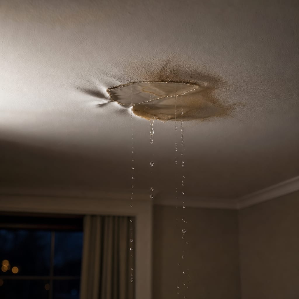 House creaking at night, mysterious sounds